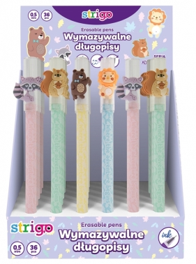 Długopis wymazywalny Strigo z gumką - Adventure 1 szt.