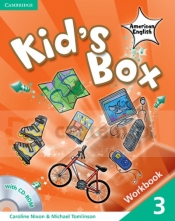 Kid's Box American English 3 WB with CD-ROM - Caroline Nixon, Michael Tomlinson