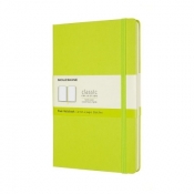 Notes Classic L 13x21 gładki 240str TW lemon green