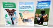 Kalendarz biurkowy Pionowy 2018. Mix wzorów