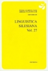 Linguistica Silesiana Vol. 27