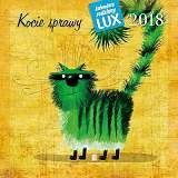 Kalendarz ścienny LUX Kocie sprawy 2018