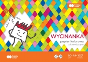 Blok Wycinanka, A4/10ark, 10 kol, 80g/m, Happy Color