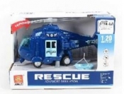 Helikopter ze światłem i dźwiękiem wojskowy 23 cm