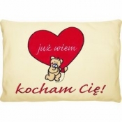 PODUSZKA JUŻ WIEM KOCHAM CIĘ