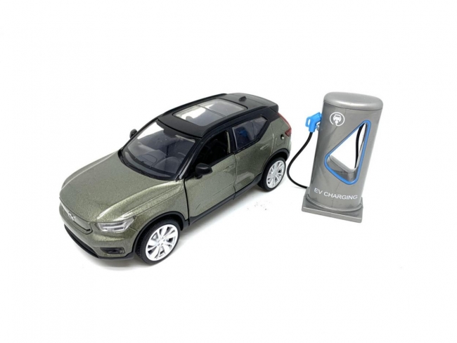 <img src='https://webimage.pl/pics/888/7/d4897071927888.jpg' style='height:440px' /> Volvo Xc40 Recharge elektryczny zielony 1/32