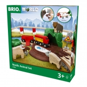 Brio Trains & Vehicles: Kolejka ze zwierzętami (63398800)