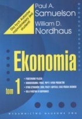 Ekonomia t.1 - Samuelson Paul A., Nordhaus William D.