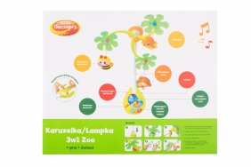 Karuzela/lampka 3 w 1 Zoo (81889)