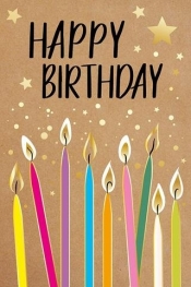Karnet Urodziny - Craft Happy B-Day