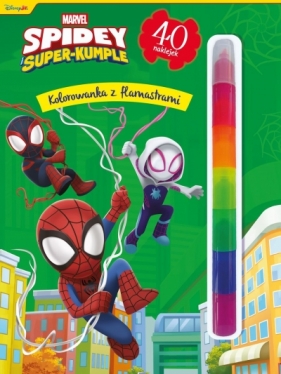 Kolorowanka z flamastrami. Marvel Spidey i Super-kumple - Opracowanie zbiorowe