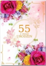 Kartka okolicznościowa Urodziny 55