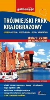 Mapa sztabowa - Trójmiejski Park Krajobrazowy - Opracowanie zbiorowe