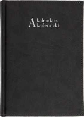 Kalendarz akademicki 2021/22 A5T Vivella czarny