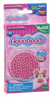 Aquabeads Różowe lite koraliki (32588)