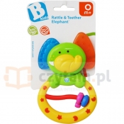 BKIDS Gryzaczek grzechotka Słonik (1164888)