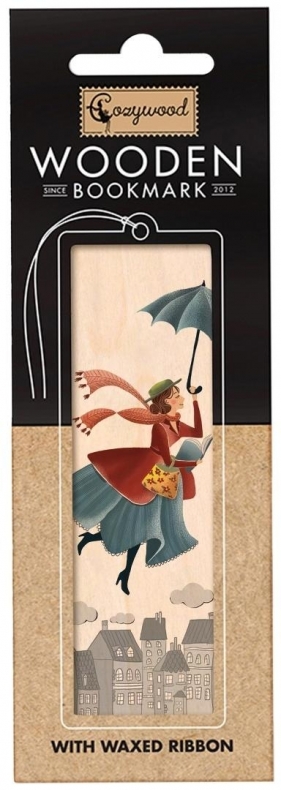 Zakładka drewniana Mary Poppins