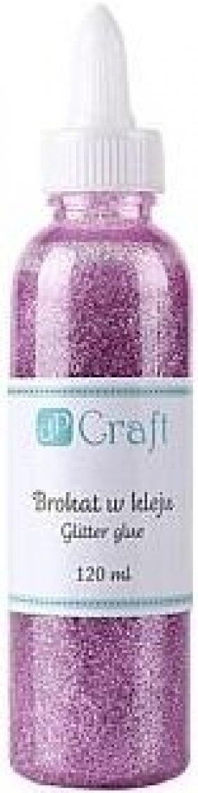 Brokat w kleju, 120 ml - light pink (DPBK-010)