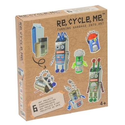 Re-Cycle-Me Zestaw Kreatywny Roboty 6 zabawek