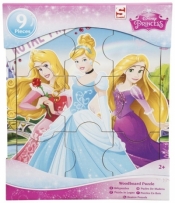 Puzzle drewniane 9: Disney Princess