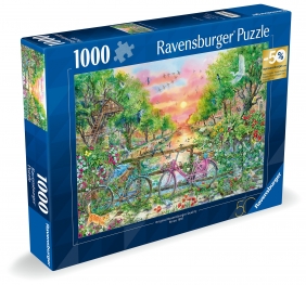 Ravensburger, Puzzle 1000: Amsterdam (50 urodziny)