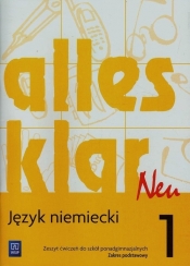 Alles klar Neu 1 Zeszyt ćwiczeń Zakres podstawowy - Krystyna Łuniewska, Urszula Tworek, Zofia Wąsik