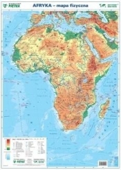 Afryka 1:19 000 000 mapa pol. i fiz. ścienna - Praca zbiorowa