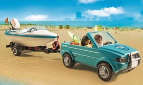 Playmobil Family Fun: Surfer-Pickup z motorówką (71589)