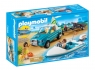 Playmobil Family Fun: Surfer-Pickup z motorówką (71589) Wiek: 4+