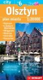 Plan miasta Olsztyn +6 1:20 000 - Opracowanie zbiorowe