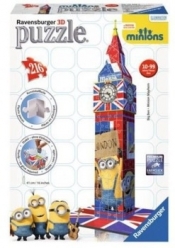 Puzzle 3D 216 elementów Minionki Big Ben (125890)