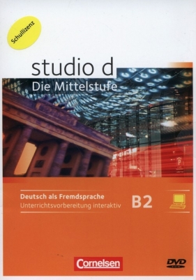 studio: Die Mittelstufe Deutsch als Fremdsprache B2: Band 1 und 2 Unterrichtsvorbereitung interaktiv auf DVD-ROM (Schullizenz) Mit Kurs- und Übungsbuch für Whiteboard oder Beamer - <br />