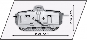 Cobi 2989 Sturmpanzerwagen A7V