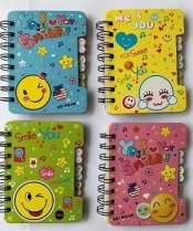 Notes na spirali 120x92mm 50k. (81989)