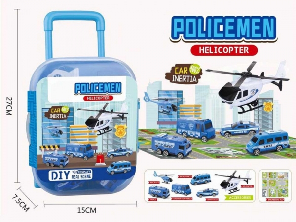 Zestaw policyjny w walizce (005932)