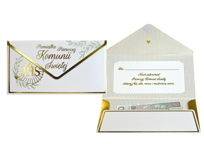 Koperta podarunkowa Komunia
