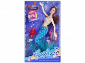 Lalka 29cm syrenka z akcesoriami