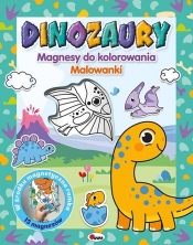Magnesy do kolorowania Dinozaury - Korolkiewicz Elżbieta