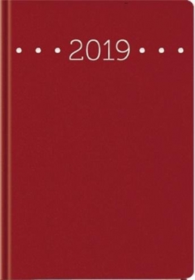 Kalendarz 2019 B7 Caribe rubinowy