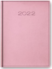 Kalendarz 2022 Dzienny A5 Vivella Różowy 21D-18