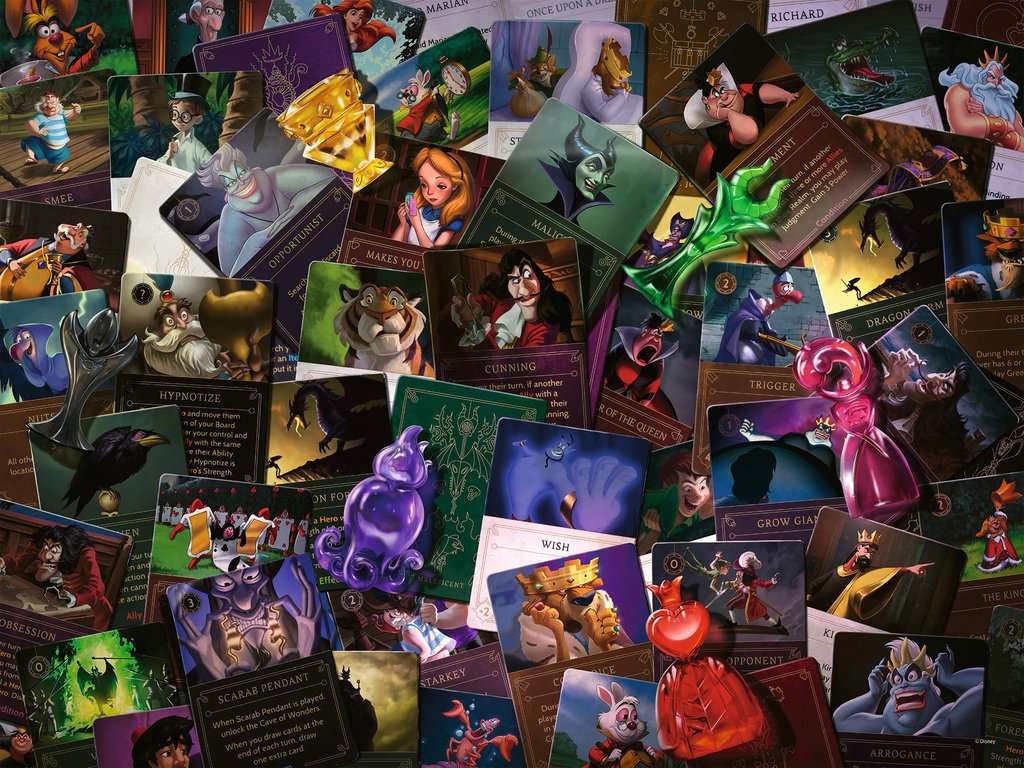 Ravensburger, Puzzle Disney Villainous 2000: Disney czarne charaktery (165063)