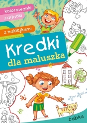 Kredki dla maluszka - Żabka - Krassowska Dorota