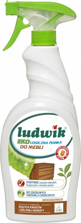 Ludwik, Ekologiczna pianka do czyszczenia mebli, 750 ml