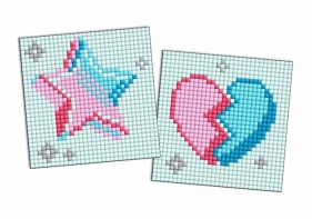 Diamentowa mozaika na magnes - LOL Gwiazda 9x9cm