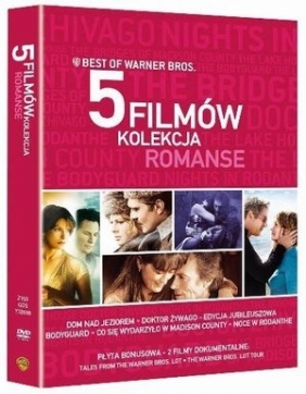 Warner Bros. - 90. rocznica - Romanse (7 DVD). Pakiet 5 filmów.