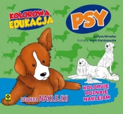 Kolorowa edukacja Psy - Justyna Mrowiec