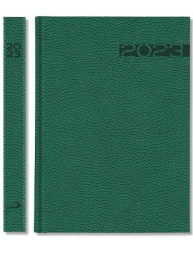 Terminarz Lux zł. zielony A5 2023