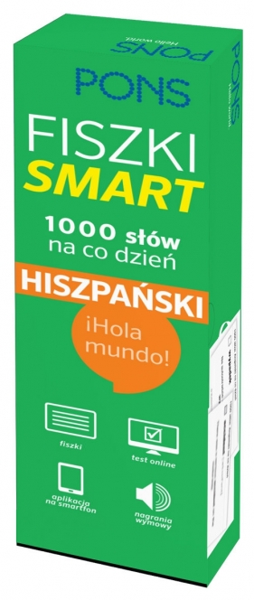 Fiszki SMART - 1000 słów na co dzień Hiszpański
