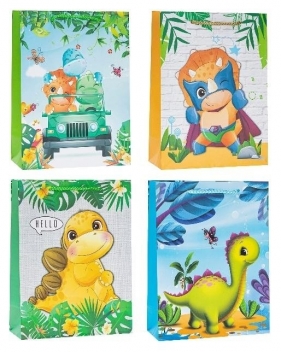 Torebka dziecięce Pop-Up 3D 31x40x12cm mix ROZETTE