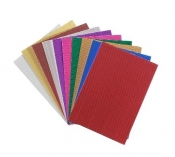 Tektura falista metalic A4 10 kolorów
